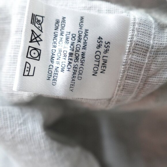 ExOfficio Shirt Large Gray Tab Sleeves Snap Front Insect Shield Vented Nylon - Picture 11 of 14